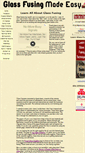 Mobile Screenshot of glass-fusing-made-easy.com
